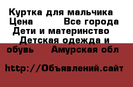 Куртка для мальчика › Цена ­ 400 - Все города Дети и материнство » Детская одежда и обувь   . Амурская обл.